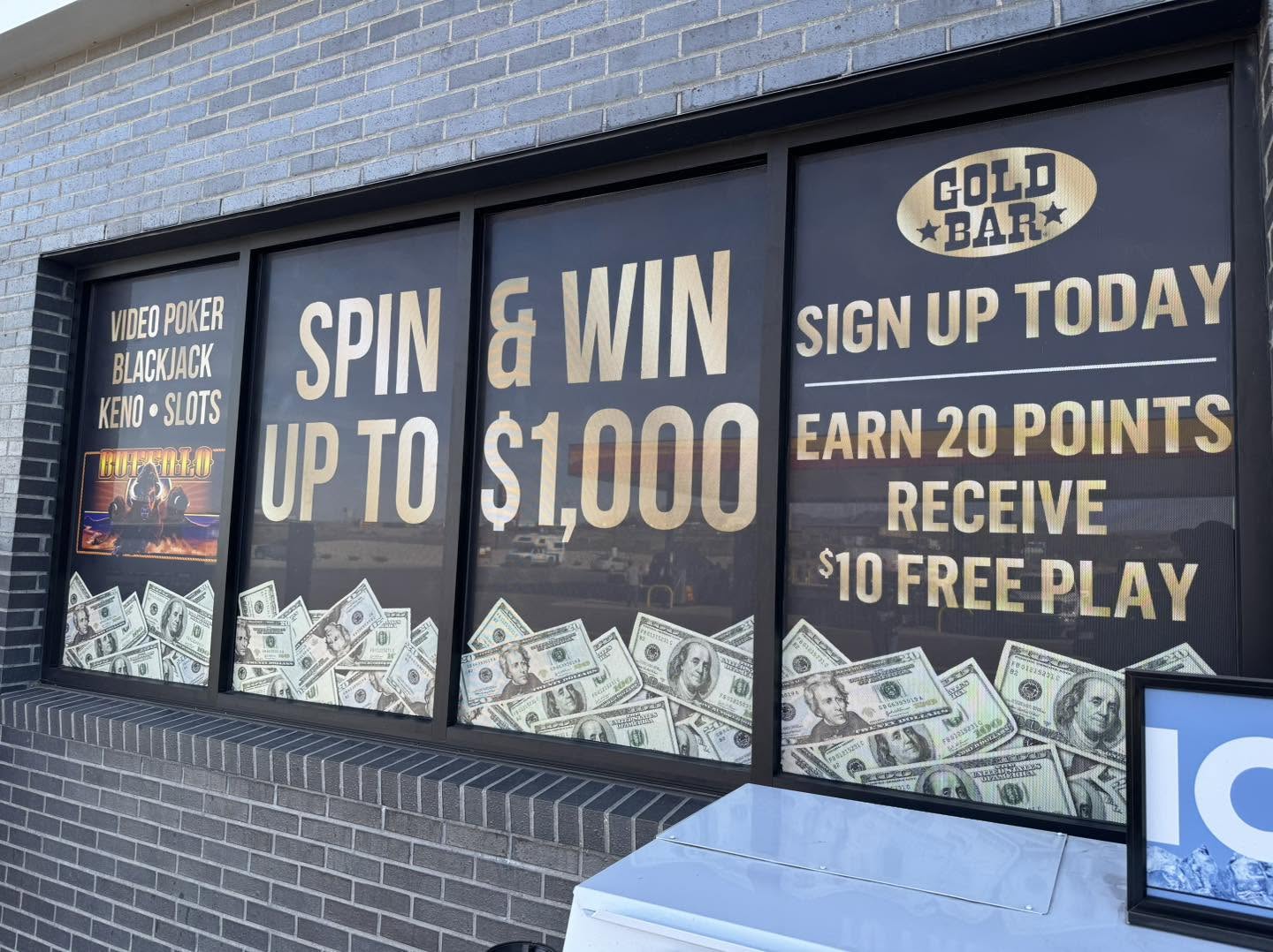 retail window graphics project by Project X Graphics